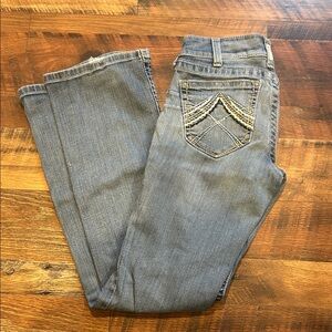 Ariat Women's Boot Cut Jeans in Soft Blue